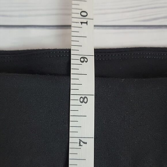 Ann Klein pull-on ankle pants slim fit in black Women's Size S - Picture 10 of 11